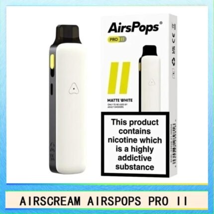 Airscream Airspops Pro II 氣泡2代可調瓦電子煙主機空倉煙彈官網